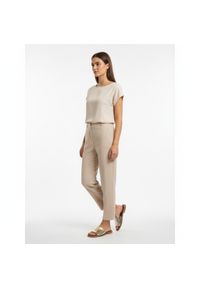 Złote Klapki Armodo Modne Obuwie Damskie. Okazja: na co dzień. Kolor: złoty. Materiał: skóra. Sezon: lato. Styl: casual, wizytowy #3