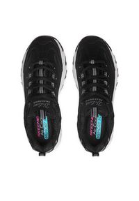 skechers - Skechers Sneakersy Biggest Fan 11930/BLK Czarny. Kolor: czarny. Materiał: materiał #8