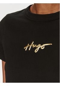 Hugo T-Shirt Classic 50508289 Czarny Regular Fit. Kolor: czarny. Materiał: bawełna
