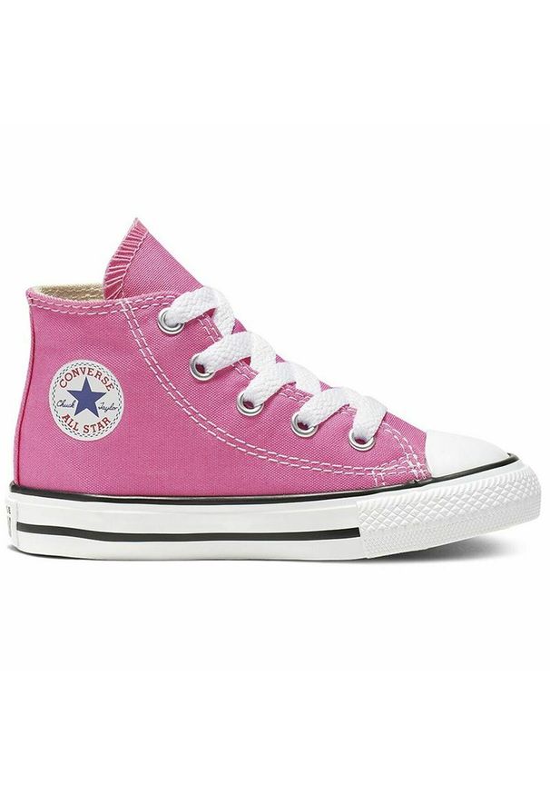 Obuwie Sportowe Dziecięce Converse All Star Classic 42628 Czerwony. Okazja: na co dzień. Kolor: różowy. Materiał: materiał. Model: Converse All Star