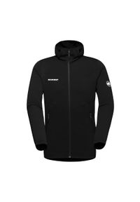 Bluza trekkingowa męska Mammut Aconcagua Light ML Hooded. Kolor: czarny