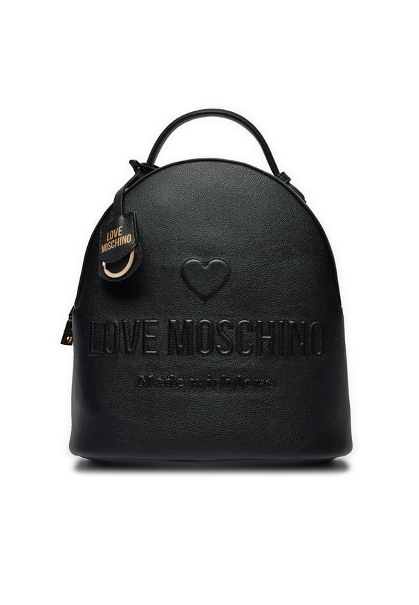 Love Moschino - Plecak LOVE MOSCHINO. Kolor: czarny