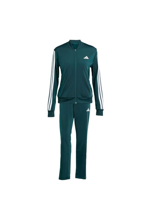 Adidas - Dres Essentials 3-Stripes. Kolor: niebieski. Materiał: dresówka