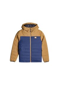 Kurtka zimowa dla dzieci Billabong Surf Check Puffer. Kolor: niebieski. Sezon: zima