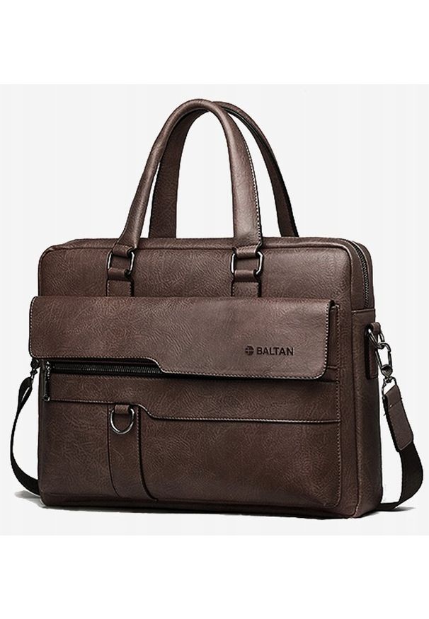 BALTAN - Torba Baltan Torba Classic Eco Ciemny Brąz. Kolor: brązowy