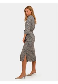 Kaffe Sukienka koszulowa Harper 10508190 Beżowy Regular Fit. Kolor: beżowy. Materiał: wiskoza. Typ sukienki: koszulowe #6