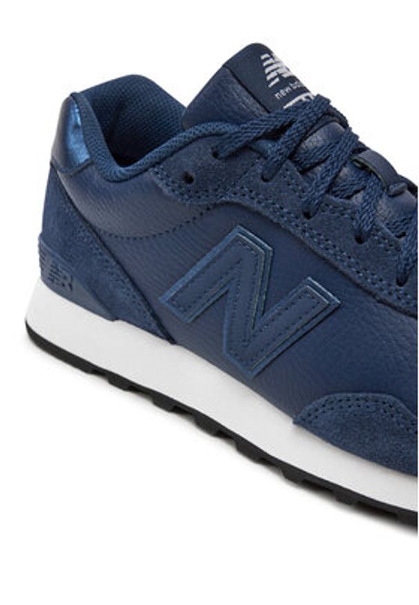 New Balance Sneakersy WL515OBB Granatowy. Kolor: niebieski. Materiał: skóra