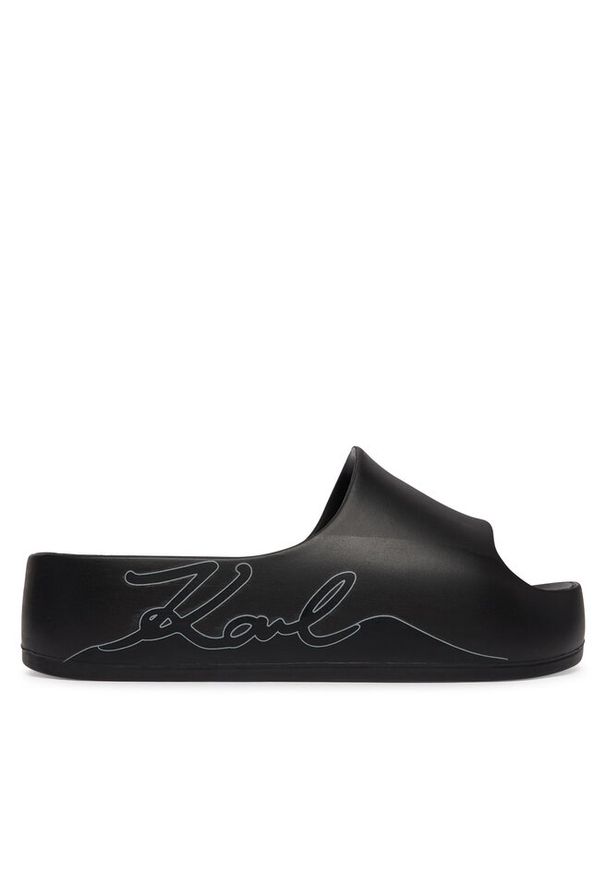 Karl Lagerfeld - Klapki KARL LAGERFELD. Kolor: czarny
