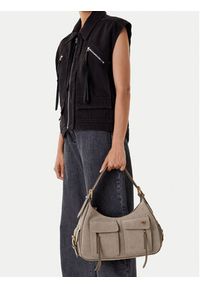 Pinko - PINKO Torebka Cargo Bag Maxi PE 25 PLTT 104507 A29N Szary. Kolor: szary. Materiał: skórzane, zamszowe #4