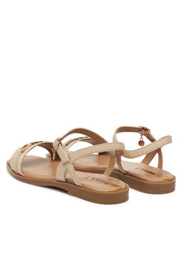 MEXX Sandały MX/026C-EST Beżowy. Kolor: beżowy. Materiał: skóra