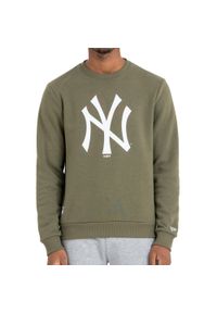 Bluza New Era New York Yankees Crew Neck. Kolor: wielokolorowy, biały, zielony. Sport: koszykówka #1