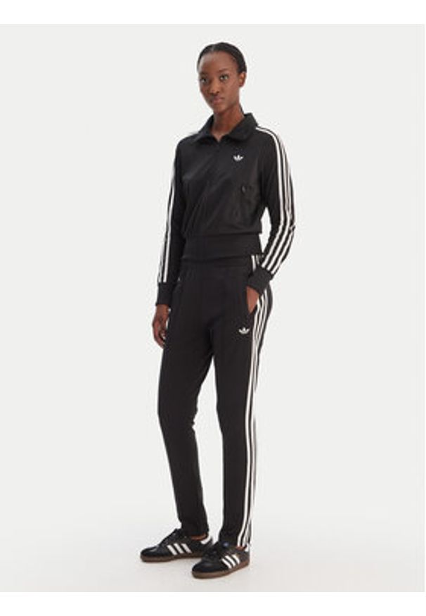 Adidas - adidas Spodnie dresowe adicolor SST Classic KD5570 Czarny Slim Fit. Kolor: czarny. Materiał: bawełna