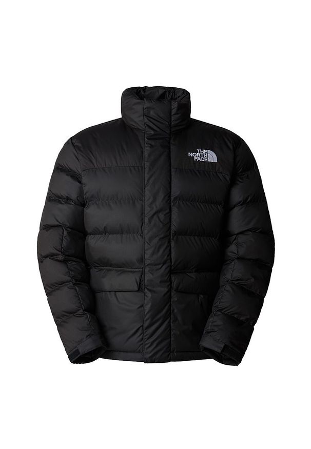 Kurtka męska The North Face Limbra 0A89EGJK31 - czarna. Typ kołnierza: kaptur. Kolor: czarny. Materiał: syntetyk, puch, poliester