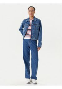Tommy Jeans Kurtka jeansowa Classic DW0DW21414 Niebieski Regular Fit. Kolor: niebieski. Materiał: bawełna