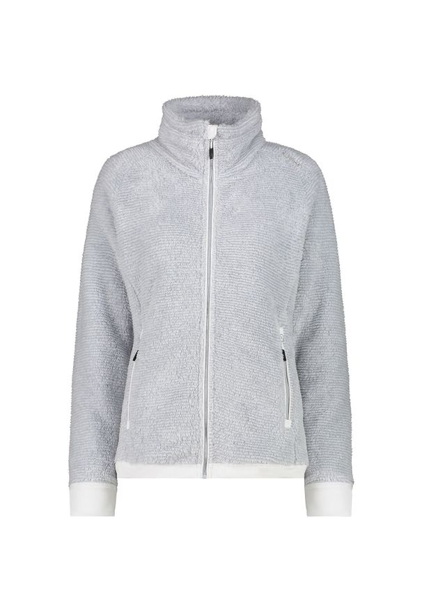 Bluza damska turystyczna CMP 34P3066. Kolor: szary. Materiał: polar. Sport: turystyka piesza