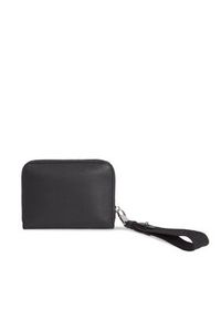 Calvin Klein Duży Portfel Damski Gracie K60K611688 Czarny. Kolor: czarny. Materiał: skóra