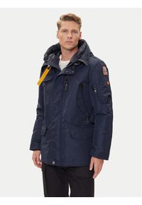 Parajumpers Kurtka puchowa Right Hand 25WMPMJKMA03 Granatowy Regular Fit. Kolor: niebieski. Materiał: syntetyk