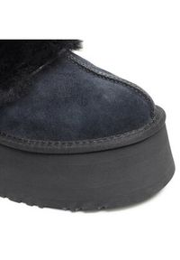 Ugg Kapcie W Funkette 1113474 Czarny. Kolor: czarny. Materiał: zamsz, skóra #2