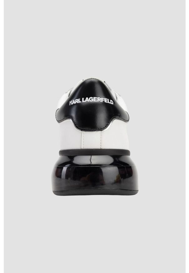 Karl Lagerfeld - KARL LAGERFELD Białe sneakersy męskie KAPRI KUSHION Outline NFT. Kolor: biały