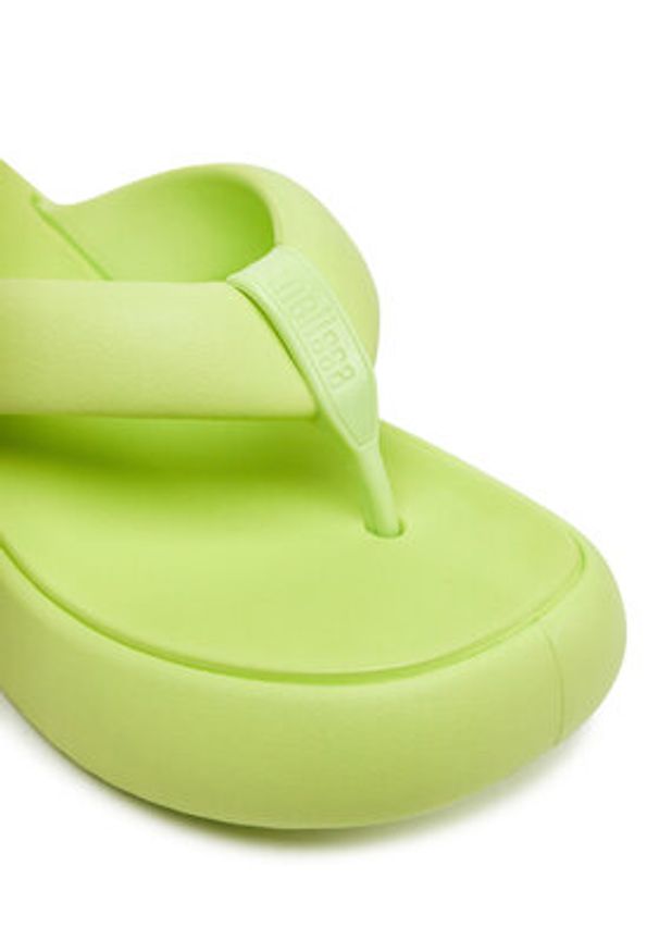 melissa - Melissa Japonki Melissa Free Fuzzy Platform Ad M 35875 Żółty. Kolor: żółty. Obcas: na platformie