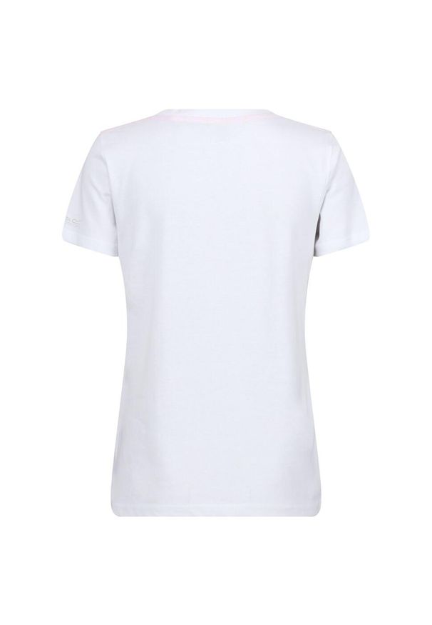 Regatta - T-Shirt Damski Kwiaty Filandra VIII. Kolor: biały. Wzór: kwiaty