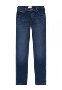 Wrangler - WRANGLER TEXAS SLIM MĘSKIE SPODNIE JEANSOWE SHY BOY W12SOCR27