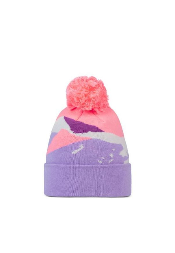 Buff - Czapka dziecięca BUFF KNITTED BEANIE STAM GRAPE ICE. Kolor: fioletowy. Sezon: zima. Styl: sportowy
