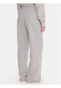TOMMY HILFIGER - Tommy Hilfiger Spodnie dresowe UW0UW06081 Szary Wide Leg. Kolor: szary. Materiał: bawełna #4