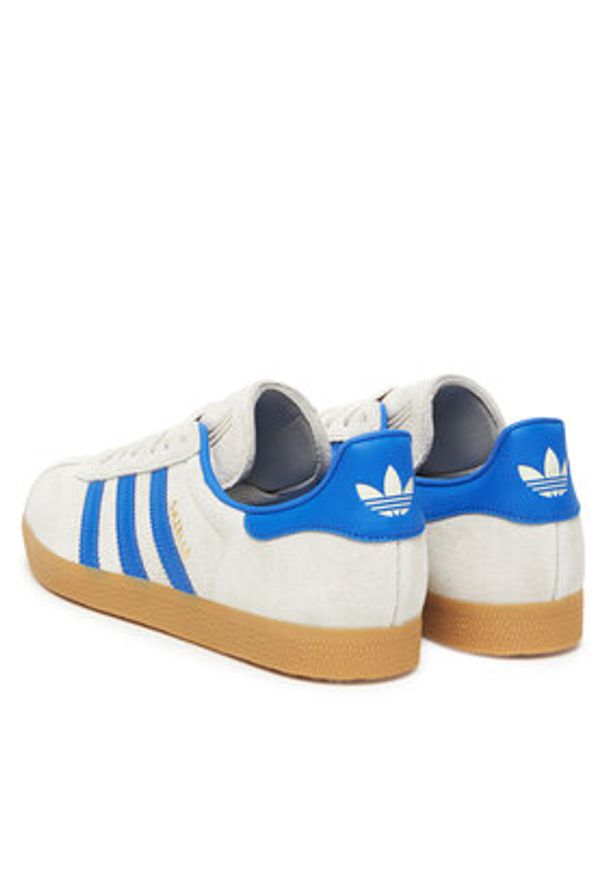 Adidas - adidas Sneakersy Gazelle JR6292 Beżowy. Kolor: beżowy. Materiał: zamsz, skóra. Model: Adidas Gazelle