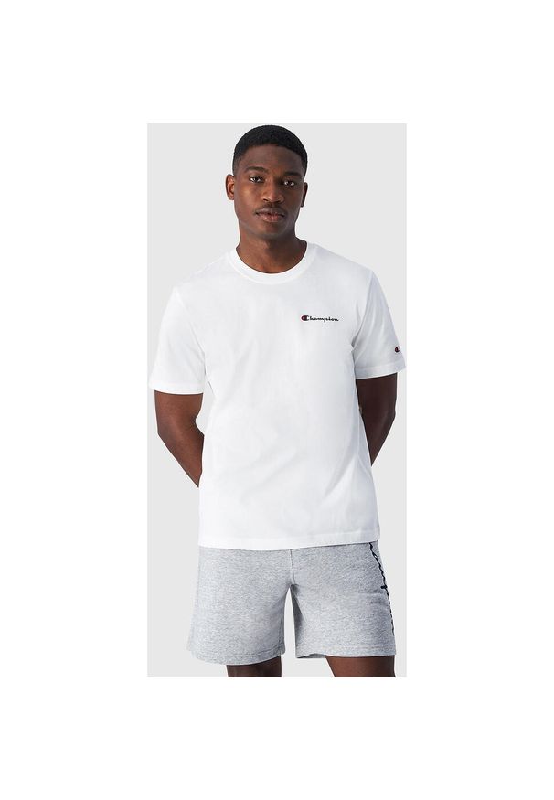 Koszulka męska Champion SS Tee. Kolor: biały