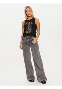 Noisy may - Noisy May Top Max 27033890 Czarny Regular Fit. Kolor: czarny. Materiał: bawełna #3