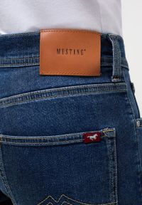 Mustang - Męskie Spodnie Jeansowe MUSTANG Orlando Slim Denim Blue 1013708 5000 783 #5
