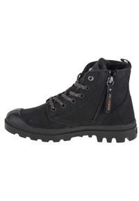 Buty do chodzenia damskie Palladium Pampa HI. Kolor: czarny. Materiał: nubuk. Sport: turystyka piesza