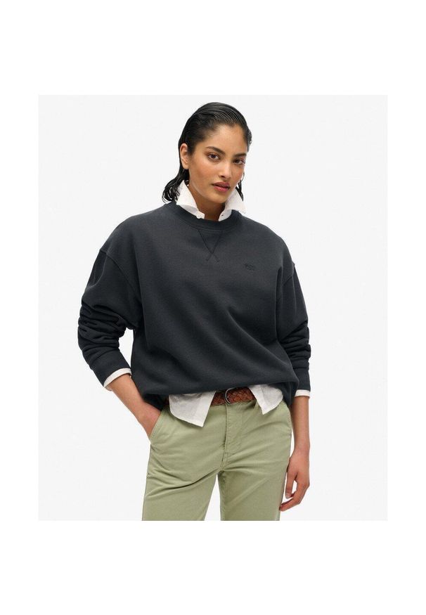 Superdry - Sweter Studios. Kolor: czarny