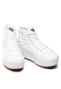 Vans Sneakersy Sk8-Hi Stacked VN0A4BTWL5R1 Biały. Kolor: biały. Materiał: materiał. Model: Vans SK8 #2