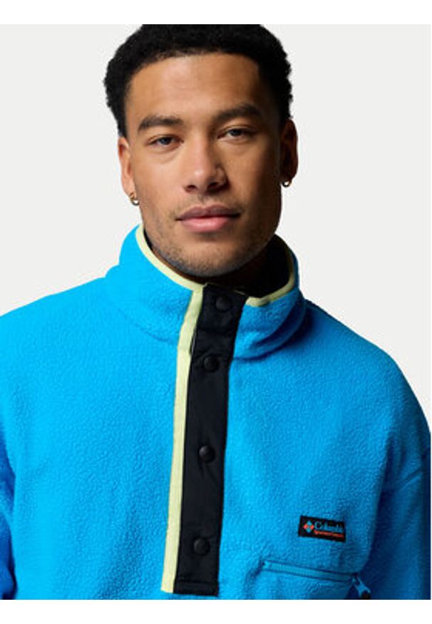 columbia - Columbia Polar Helvetia™ II 2090891 Niebieski Regular Fit. Kolor: niebieski. Materiał: syntetyk