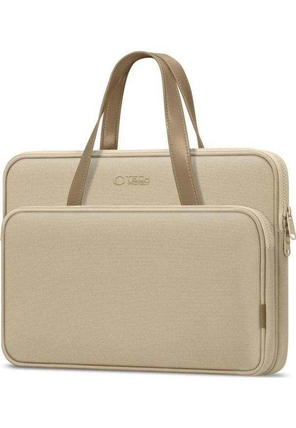 TECH-PROTECT - Torba Tech-Protect Carrying Bag Laptop 13-14 Desert Beige. Materiał: materiał. Styl: elegancki, biznesowy, casual