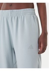 Adidas - adidas Spodnie dresowe Soft Lux KA7018 Zielony Loose Fit. Kolor: zielony. Materiał: syntetyk #3