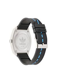 Adidas - adidas Zegarek Project Two AOST25038 Biały. Kolor: biały. Materiał: guma #2