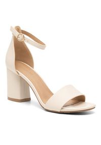 Jenny Fairy Sandały BROOK WSS20870-01 Écru. Materiał: skóra #7