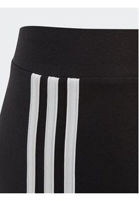 Adidas - adidas Legginsy Essentials 3-Stripes Cotton Leggings IC3623 Czarny. Kolor: czarny. Materiał: bawełna #4
