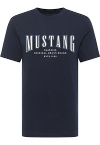Męski T-Shirt Mustang Style Alex Dark Sapphire 1017335 4136