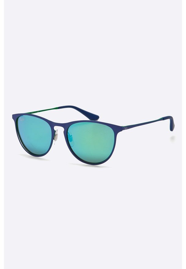 Ray-Ban - Okulary dziecięce 0RJ9538S.255/3R. Kształt: okrągłe. Kolor: niebieski