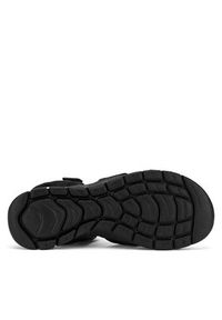skechers - Skechers Sandały FLEX APPEAL 4.0 119487 Czarny. Kolor: czarny. Materiał: materiał