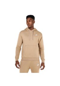 Nike - Bluza Z Polaru Dla Dorosłych Unisex Sportswear Club. Kolor: beżowy. Materiał: polar #1