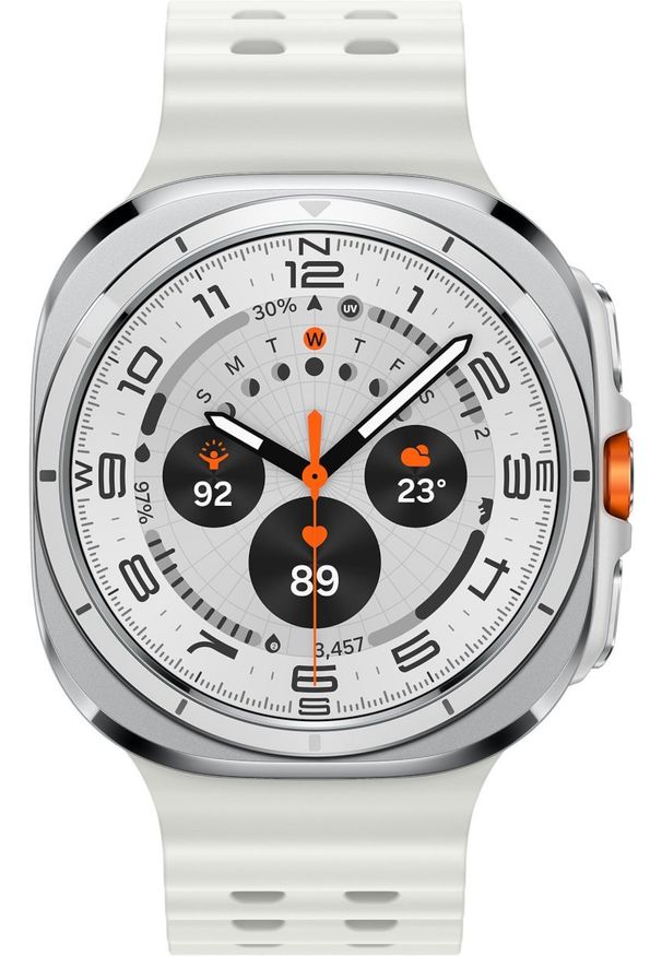 SAMSUNG - Smartwatch Samsung Galaxy Watch Ultra LTE 47mm (2025) Biały (SM-L705FAW2EUE). Rodzaj zegarka: smartwatch. Kolor: biały