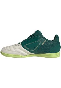 Adidas - Buty piłkarskie adidas Top Sala Competition In Jr IE1555 zielone. Zapięcie: sznurówki. Kolor: zielony. Materiał: materiał, syntetyk, skóra, guma. Szerokość cholewki: normalna. Sport: piłka nożna #3