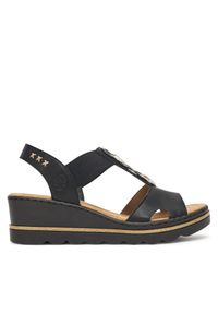 Sandały Rieker. Kolor: czarny #1