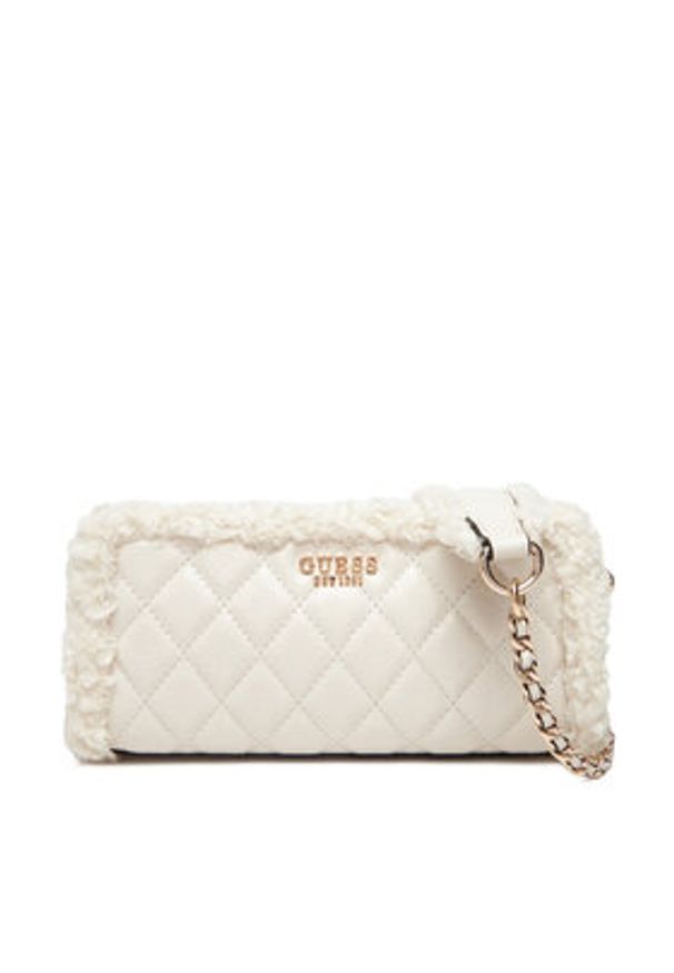 Guess Torebka Cristi Mini HWTG81 39720 Écru. Materiał: skórzane