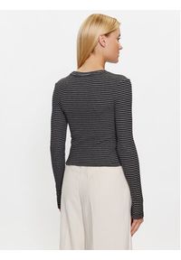 Noisy may - Noisy May Bluzka Posy 27026866 Czarny Slim Fit. Kolor: czarny. Materiał: wiskoza, syntetyk